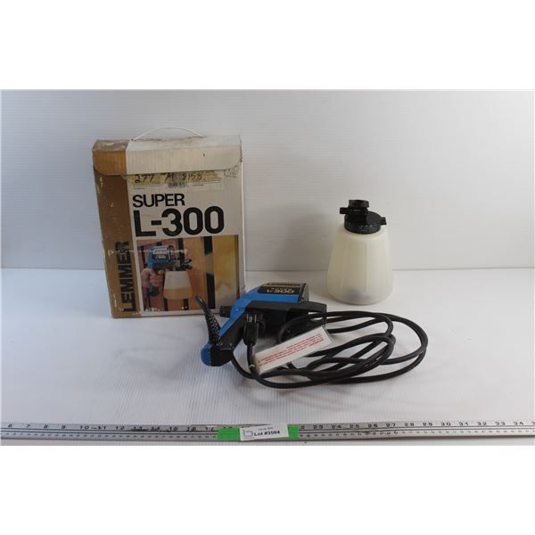 Lemmer Super L300 Electric Paint Spray Gun - Tested