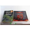 Image 1 : Canadian Oxford World Atlas and How To Train Your Dragon Scrapbook