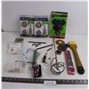 Image 1 : Assorted Paint Stripping Tools - Some NIB, Drill Bits, Level, Multitool, Misc.