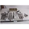 Image 1 : Assorted Stainless Steel Cutlery (Paderno, Lagostino), Measure Spoons, Bottle Openers, Small Multi-B