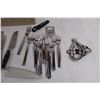 Image 2 : Assorted Stainless Steel Cutlery (Paderno, Lagostino), Measure Spoons, Bottle Openers, Small Multi-B