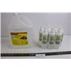 Image 1 : (7) Spray Bottles of Sunshine Hand Sanitizer - 237ml, 4L Bottle of Pure White Vinegar - Close to Ful