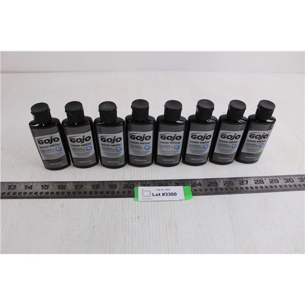 (8) Gojo Hand Medic Skin Conditioner Lotion (59ml Bottles) - Unused