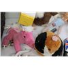 Image 6 : Toy Lot (Barbie, Pokemon, Stuffed Toys, Misc.) All As is - With Wicker Toy Hamper