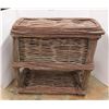 Image 1 : * Wicker Basket Stand 46"L x 24"W x 43"H - Cannot Ship