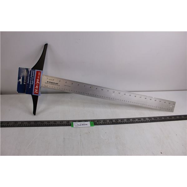 Staedler Aluminum T-Square - 24" - Sealed