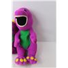 Image 4 : (2) Barney Stuffies, Some Staining 15" & 9" Tall
