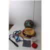 Image 3 : Vintage Scouts Vest, U.S. Polo Straw Hat, Letter Beads, Ukulele Strings, Misc.