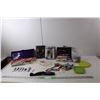 Image 1 : Pencil Cases, USB Sticks, (2) DVDs- The Influence & The Instigator, Misc.