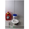 Image 1 : Gas Container, Purell Wipes, Pot Light