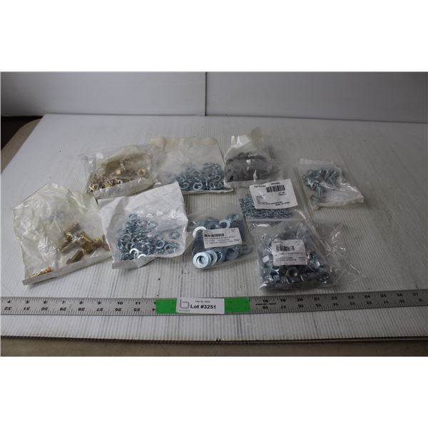 Washers, Hex Screws, Hex Nuts