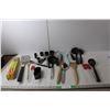Image 1 : Kitchen Utensil Lot- Spatula, Ladle, Measuring Spoons, Misc.