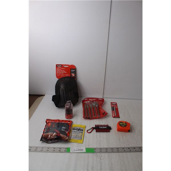 Foam Kneepads, Flat Boring Bits, Mid Sole Ice Cleats, Misc.