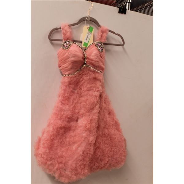 Girl's Formal Dress, Approx. 29" Long x 11" Waist