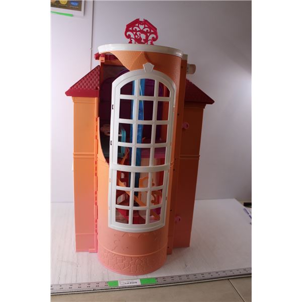 *Plastic Barbie Doll House- As Is Up to 30.5" Tall