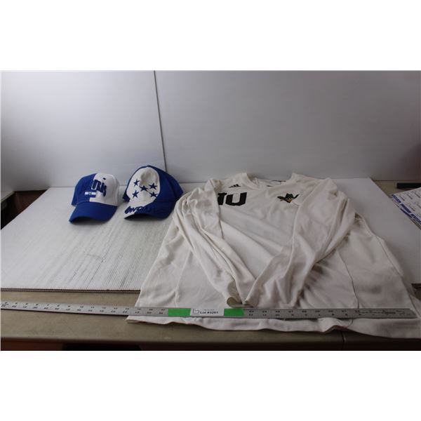 Adidas Jersey- XL, (2) Honduras Baseball Caps