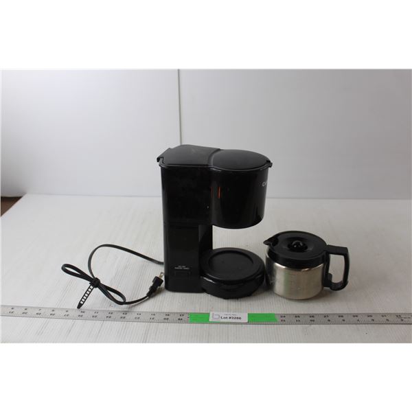 Cuisinart Coffeemaker & Pot, Powers On- As Is