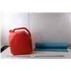 Image 1 : Gas Canister 18" Tall x 14" Wide & Yoga Mat- WILL NOT SHIP