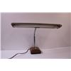 Image 2 : Vintage Desk Lamp - 18" Wide x 12" Tall - Works