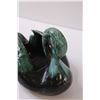 Image 2 : Blue Mountain Pottery Swan Floral Display Bowl - 6" x 7" x 5"