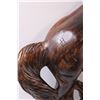 Image 2 : Custom Carved Horse Statue - 27" x 17" x 6"