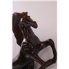 Image 3 : Custom Carved Horse Statue - 27" x 17" x 6"