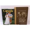 Image 2 : (3) Hardcover Books: Readers Digest World Great Atlas, A Day in the Life of Canada, Province with A 