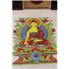 Image 2 : Tibetan Buddhist Art - 14" x 18", (2) Metal & Glass Art Villagers Pictures - 7" x 9", Tuktoyaktuk So
