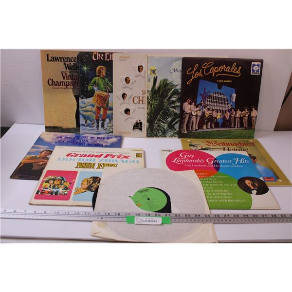 (10) Records: Christmas, Movie Soundtracks, Big Band, Pat Steel, Misc