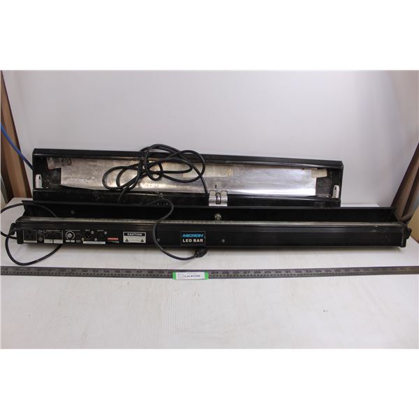 Micro Mountable LED Bar 42" Length - Powers On, Fluorescent Mountable Shop Light 36.5" Length - Unte