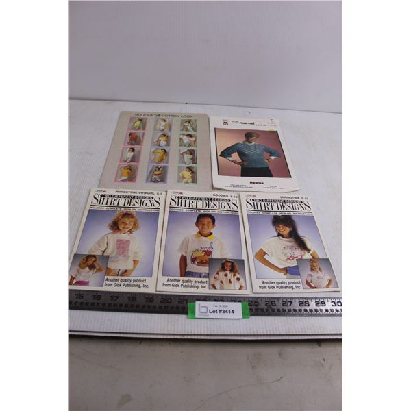 Vintage Catalogues (Shirt Designs, Marvel Yarns, Bouquet Cotton)