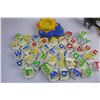 Image 2 : Child's Leap Frog Letter Teacher - Tested, Set of 7 Rubber Toy Dinosaurs