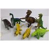 Image 3 : Child's Leap Frog Letter Teacher - Tested, Set of 7 Rubber Toy Dinosaurs