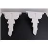 Image 3 : Pair of 3D Plaster Shelves 12" x 10" x 5"