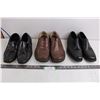 Image 1 : (3) Pairs of Men's Shoes (Florsheim 12D, Clark's Bostonian 12M, No Label 12M) - All As is