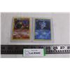 Image 1 : (2) Pokemon Cards - Cannot Guarantee Authenticity