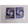 Image 2 : (2) Pokemon Cards - Cannot Guarantee Authenticity