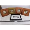 Image 1 : (5) Picture Frames (4 Amora, 1 Melannco) Largest 12" x 10"
