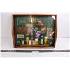 Image 1 : 3D Shadow Box Serving Tray "Bar Themed" 18" x 14" x 2"