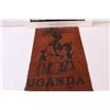 Image 3 : African Art Print - 12" x 17" & Uganda Suede Wall Art - 11" x 16"