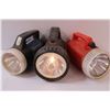 Image 4 : (3) Plastic Flashlights - As Is