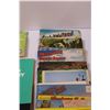 Image 3 : (12) Vintage Road & Highway Maps - Assorted & Various 1950's Era Souvenir Post Cards