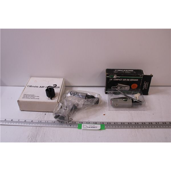 Impact Air Grinder Tool & Air Hammer/Chisel - As Is