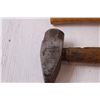 Image 2 : (2) Blacksmith/Welding Hammers - 11" Long - Some Wear