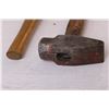 Image 4 : (2) Blacksmith/Welding Hammers - 11" Long - Some Wear
