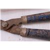 Image 5 : Vintage Garden Tools: (2) Garden Shears & (1) Tree Trimmers - Some Wear