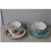 Image 3 : (5) Teacup & Plate Sets, Coffee Mug