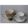 Image 4 : (5) Teacup & Plate Sets, Coffee Mug