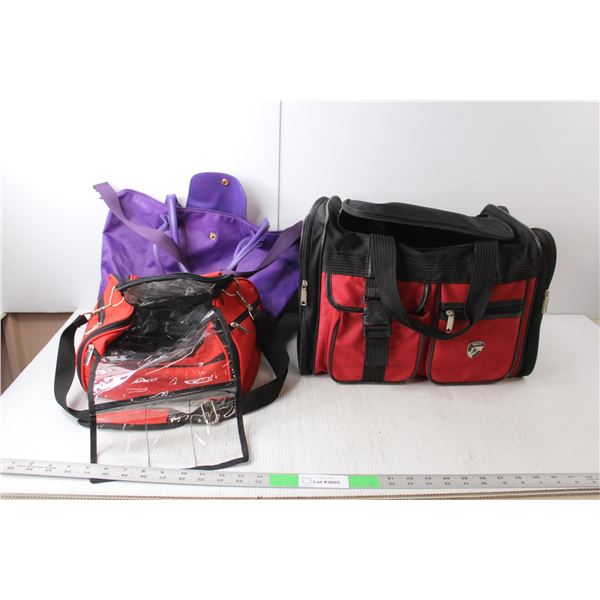 (3) Bags- Samsonite, Heys, Other Up to 17" Long