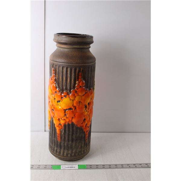 20" Tall Austrian Ceramic Vase